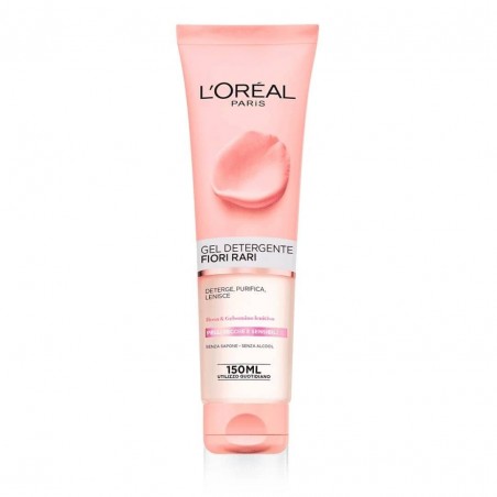 L'Oreal Paris Gel Detergente Viso Fiori Rari per pelli secche e sensibili