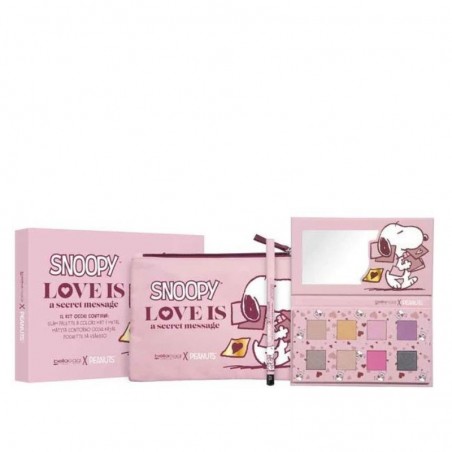 Bellaoggi Pochette Snoopy Kit Love Is a Secret Message